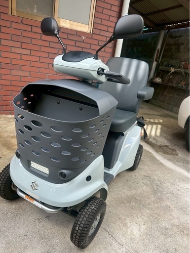 【成約済み】スズキ　セニアカー（グリーンブルー）