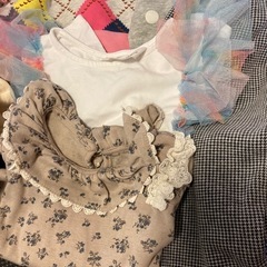 女の子　秋冬　サイズ80　90くらいの画像