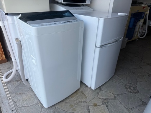 冷蔵庫　洗濯機セット　ハイアール　2019年