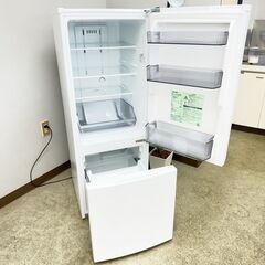 メルカリよりお得！【3ヵ月保証付き】TOSHIBA 東芝 2ドア冷蔵庫 153L 2023年製 配送・設置込み！KR0093の画像