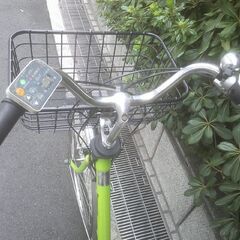 電動26インチ　税別￥45.273-　新基準パナソニックビビDX　良品8.9Ah 電動自転車　３ヶ月保証　ライム923の画像