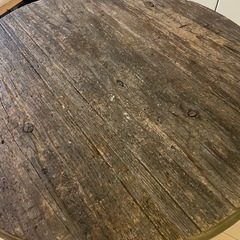 アンティークテーブル　ラウンドテーブル　丸テーブルの画像