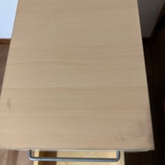ニトリ　3段引き出し式　デスクワゴンの画像