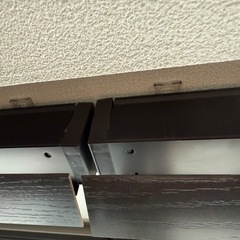 日本製ウッドブラインド ダークブラウン 9枚　バラ売り可の画像