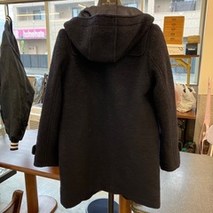 K2509-347 HONEY SUCKLE ROSE ダッフルコート ネイビー Lサイズ 使用感汚れ有りの画像