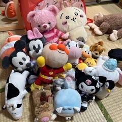 ぬいぐるみ大量まとめ売りの画像