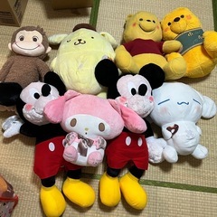 ぬいぐるみ大量まとめ売りの画像