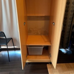180cmワードローブ(アイリスオーヤマ)の画像