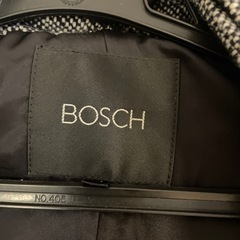 BOSCH グレー系　ダッフルコート　38の画像