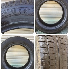 スタッドレスタイヤ155/65R13 軽自動車　軽バン　軽トラックの画像
