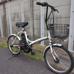 パナソニック　２０インチの電動自転車です。前後タイヤ新品です。の画像