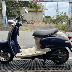 可愛らしいバイク　ヤマハ　ビーノ50 2スト　SA10J 大阪発　原付　スクータの画像