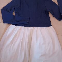 可愛いフレア付きワンピース🌛⭐120の画像