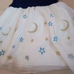 可愛いフレア付きワンピース🌛⭐120の画像