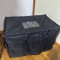 新品　未使用！　cherrboll] エコバッグ 買い物バッグ 保冷 保温 収納バッグ 弁当 ランチバッグ 大容量 防水 おりたたみ可能 手提げ 仕切り板の画像