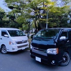 トヨタ 200系 ハイエース USルック アイライン 全型対応 車検対応の画像