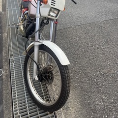 HONDA TLM220R 実働の画像