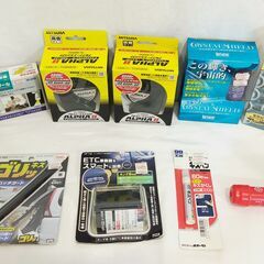 △ 未使用品 車関連 カー用品 車用品19点まとめ オイル ペイント 傷隠し 他の画像