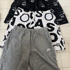 新品NIKE、DCハーフパンツセット
の画像