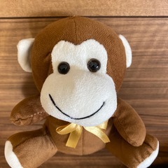 おさるさん　ぬいぐるみの画像
