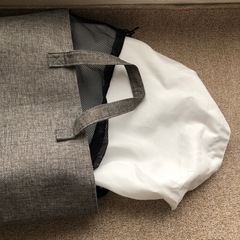飛び出し防止ネット付きエコバックの画像