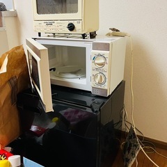 受け渡し者決定　冷蔵庫、電子レンジ、トースターセットの画像