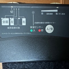 月末処分　無印　ホットカーペット　2畳用の画像