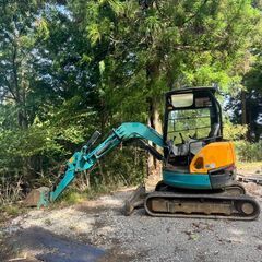 クボタ RX306 ミニ油圧ショベル ユンボ バックホー 3tクラス 小旋回 倍速 4wayマルチの画像