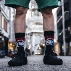 【新品】セントマイケル ソックス 白黒 2足セットの画像