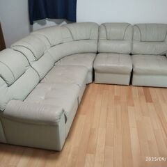 ５人掛け　コーナーソファの画像