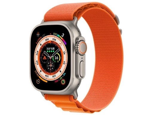 極美品　Apple Watch ultra (GPS+セルラー) 49mm