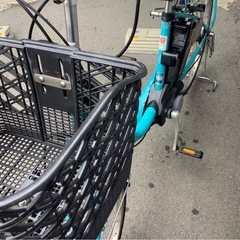 694  パナソニック新機種電動アシスト自転車viviDX Style26インチブルーの画像