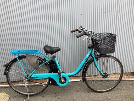 694  パナソニック新機種電動アシスト自転車viviDX Style26インチブルー