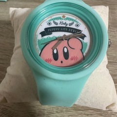 未使用　星のカービィー　腕時計　シリコンの画像