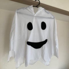 ハロウィン　おばけのケープ　ポンチョ　仮装　コスプレ　子供の画像