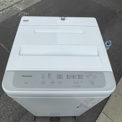 f●■【高年式/2023年製】Panasonicパナソニック・全自動洗濯機６kg　 【NA-F6B1】ビッグウェーブ洗浄 　　の画像