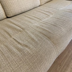 【無料・破れなし】3人掛けハイバックソファの画像