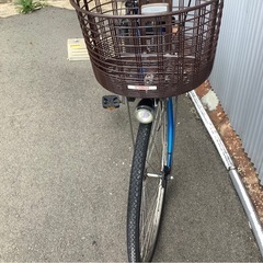 698  ヤマハ新機種電動アシスト自転車pasnatura26インチブルーアルミボディーの画像