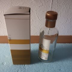 【空き瓶 10】 余市 ニッカ 180ml ウッディ＆バニラの画像