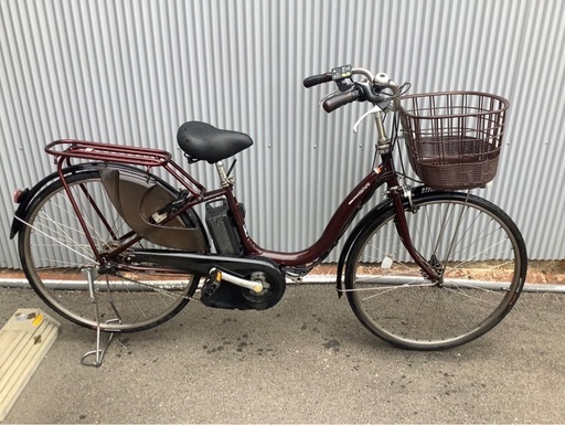 699  ヤマハ新機種電動アシスト自転車pasnatura26インチ　ブラウンアルミボディ