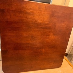 大きい折りたたみローテーブルの画像