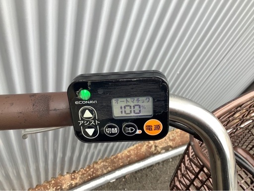701   パナソニック最新機種電動アシスト自転車viviDX26インチ　レッドボディー
