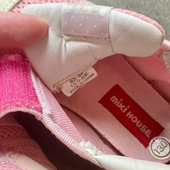 【中古】ミキハウス＊メッシュシューズ 13.0cmの画像