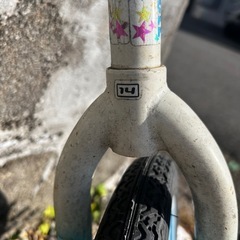 一輪車　14インチの画像