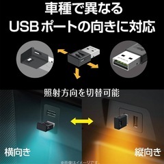 USBポート対応 ライトの画像