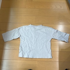 ベビー シンプル長袖シャツ 90cmの画像