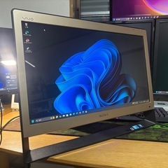 一体型デスクトップパソコン SONY VAIO Windows11 CPU i7-640M メモリ 8GB SSD256GB Blu-ray Office2021の画像