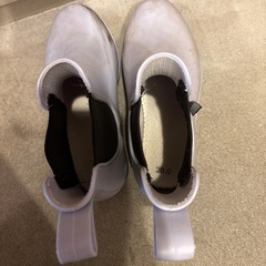 キッズ用レインブーツ　水色　20センチの画像