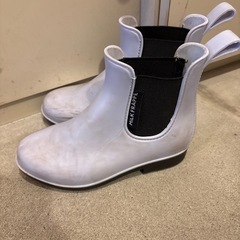 キッズ用レインブーツ　水色　20センチの画像