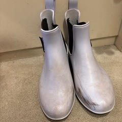 キッズ用レインブーツ　水色　20センチの画像